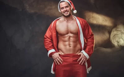 Ho Ho Ho, Spruce Up Your Christmas Party with a butler that’s in the buff!